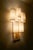 Tiges5 Wall Sconces in Patinated Gold Metal and Fabric by Aymeric Lefort, Set of 2 For Sale - Image 9 of 18