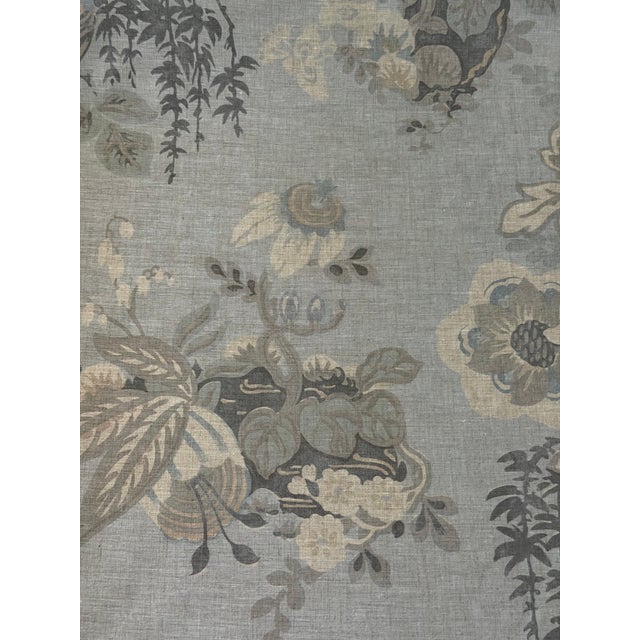 Anna French Af9642 Fairbanks Spa Blue Fabric 3 3/8 Yards For Sale In Raleigh - Image 6 of 7