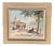 Knut Norman, City Motif, 1950s, Oil Painting on Panel, Framed For Sale