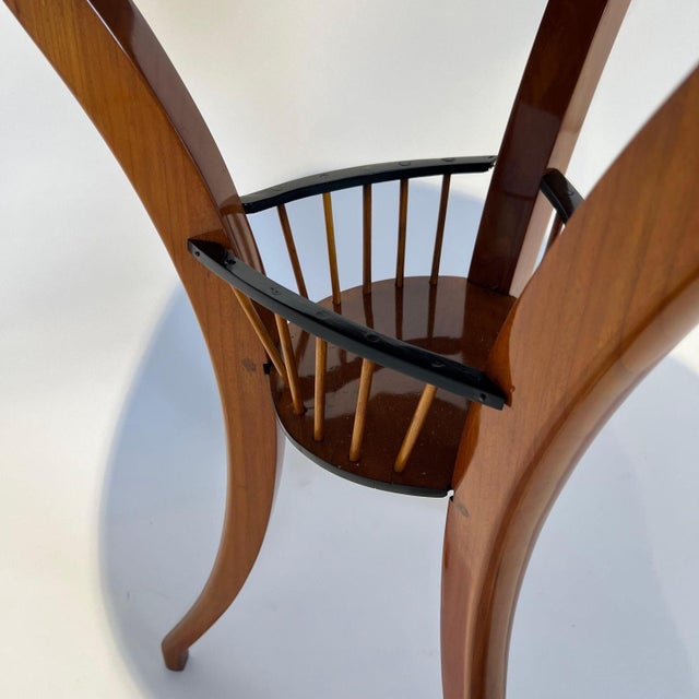 Biedermeier Sewing Table in Cherry Wood, South Germany, 1820 For Sale - Image 13 of 18