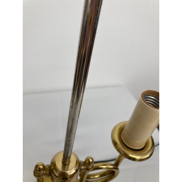 Underwriters Laboratories Late 20th Century Underwriters Laboratories French Horn Lamp For Sale - Image 4 of 11