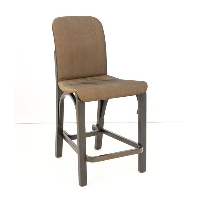 Early 21st Century Contemporary Painted Wood Counter Stools, 6 For Sale - Image 5 of 8