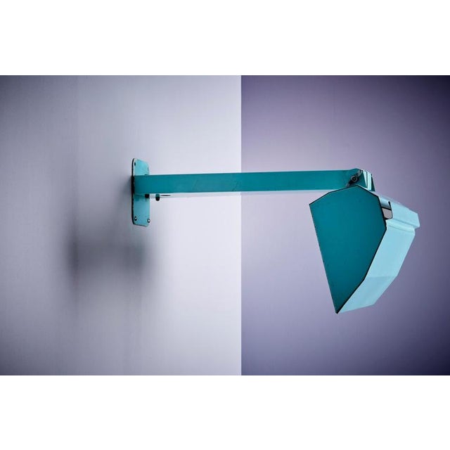 1950s Architectural French Wall Lamp, 1950s For Sale - Image 5 of 10