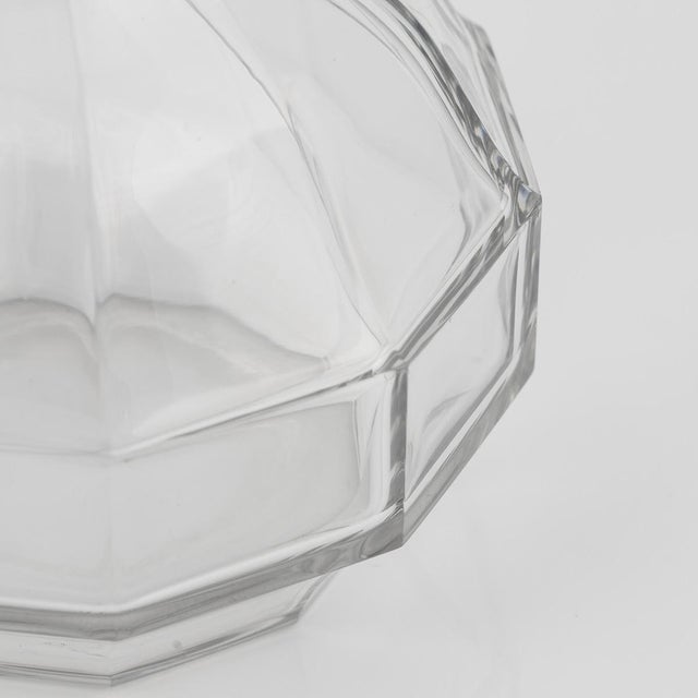 French Silver & Cut Glass Decanter For Sale - Image 6 of 14