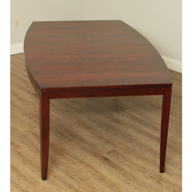 Stickley "Metropolitan Collection" Solid Cherry Boat Shaped Dining