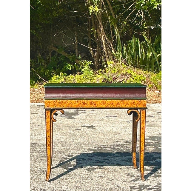 Vintage Regency Giant Book Side Table For Sale In West Palm - Image 6 of 12