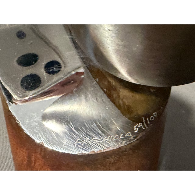 Steel Sculpture by Lorenzo Frechilla, Valladolid, Madrid, 1975 For Sale - Image 4 of 5