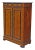 Antique Ebonised and Burr Walnut Cabinet with Marble Top, 19th Century For Sale - Image 3 of 9
