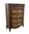 French Provincial Fairmont Designs Pecan Louis XV French Provincial 42" Chest - Chestnut Finish 7025-11 For Sale - Image 3 of 12