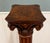 1930s Antique French Oak Corinthian Column Pedestal Plant Stand Newel Post For Sale - Image 5 of 16
