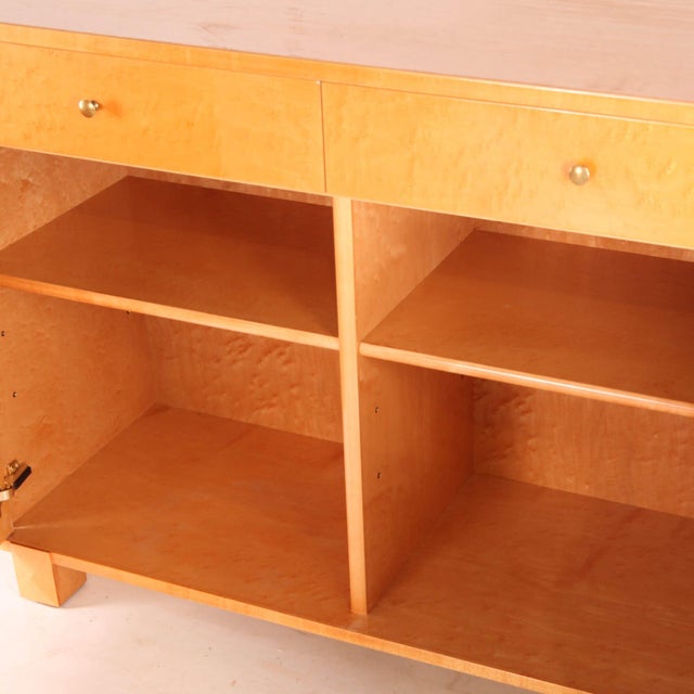Speckled Maple Buffet, 1970s For Sale - Image 3 of 18