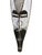 Vintage Large Fang Wooden Elongated Face Mask Gabon Africa 48" H For Sale - Image 4 of 7