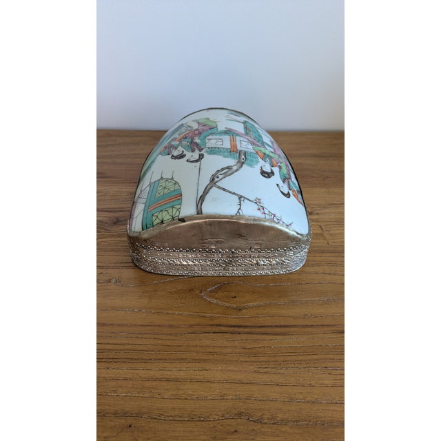 Chinese Antique Chinese Porcelain Shard Box For Sale - Image 3 of 8