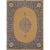 1950s Handwoven Persian Kerman Area Rug 10'0"×13'4" For Sale In Dallas - Image 6 of 6