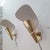 Vintage Wall Lights by Metalarte, 1960s, Set of 2 For Sale - Image 3 of 12