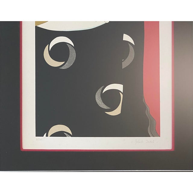 Roberto Tortoli Art Deco Color Lithograph in the Manner of Erté For Sale - Image 4 of 6