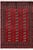 Rustic Bokhara Mann Red/Beige Hand Knotted Wool Rug For Sale - Image 10 of 10