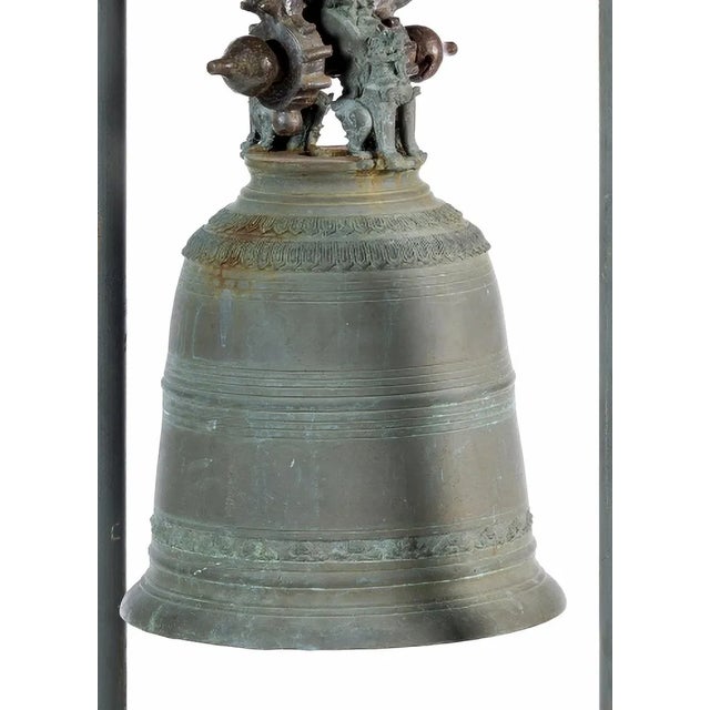Second Half of the 19th Century Japanese Temple Bell (Bonshô) For Sale - Image 3 of 6