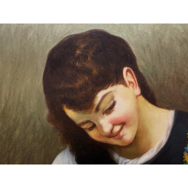 "Parure Des Champs" Reproduction Original Artwork, Signed + Framed For Sale In San Francisco - Image 6 of 12