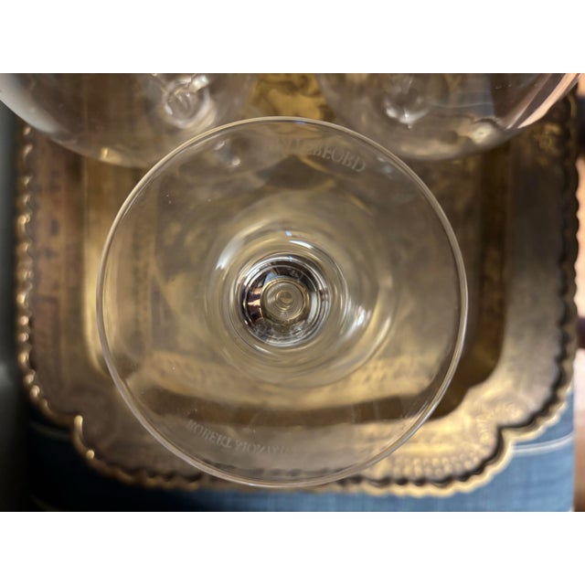 Waterford Robert Mondavi Cabernet Glasses Set of 6 For Sale In Kansas City - Image 6 of 6