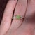 East West Opal Ring W Earth Mined Diamonds in Solid 14k Yellow Gold | Oval 8x6mm For Sale - Image 17 of 18