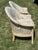 Tan Vintage Barrel Back Chairs, Reupholstered, a Pair For Sale - Image 8 of 8
