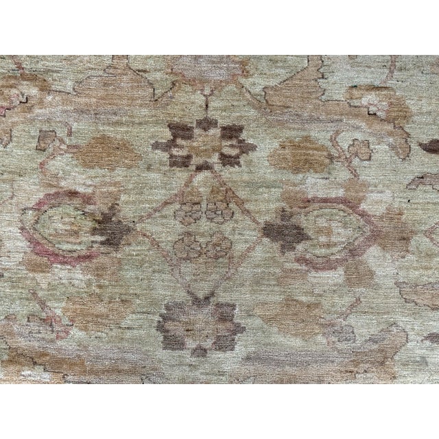 Cream 11ft 6in × 17ft 7in Egyptian Khyber Rug For Sale - Image 8 of 12
