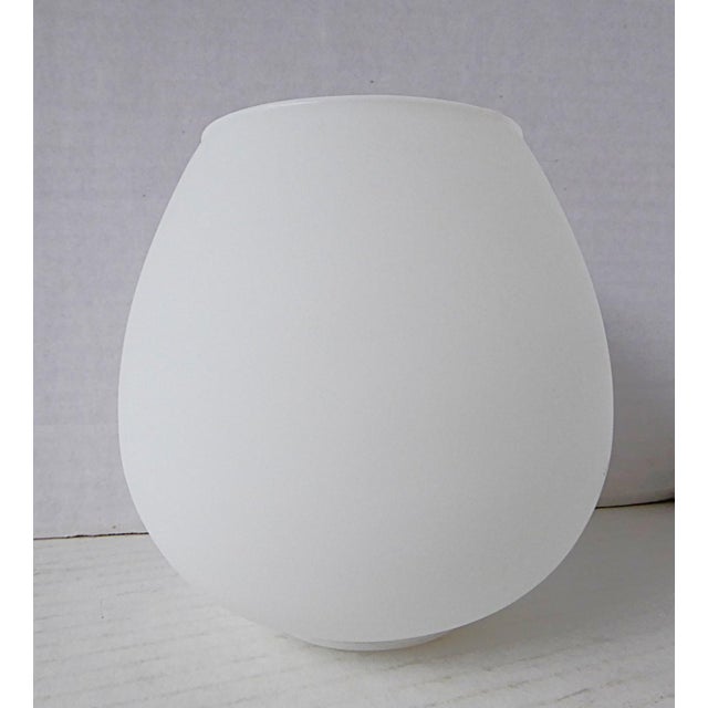 1960s Mid Century Modern 3- Light Chrome Wall Light W. Satin Glass Globes, Spain For Sale - Image 12 of 15