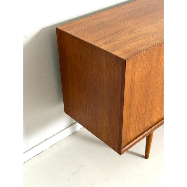 Teak Tambour Door Sideboard by Arne Vodder for Sibast Møbler, Denmark, 1960s For Sale - Image 6 of 15