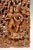 Asian Balinese Hand Carved Wood Sculptural Wall Panels, Rama & Sita From the Ramayana Epic Saga, Three Dimensional For Sale - Image 3 of 12
