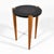 A playful post-modern design, this side table by Lee Weitzman is reductive in form, but also embraces surface decoration...