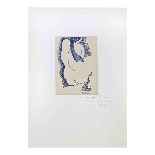 Henry Ramey, Figure, Lithograph, Mid-20th Century For Sale