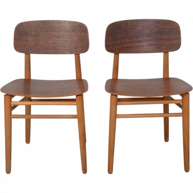 Vintage FH4101 Chairs in Teak by Hans Wegner, 1970s, Set of 2 For Sale - Image 15 of 15