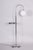 1930s Czech Bauhaus Floor Lamp in Chrome, Steel and Opaline Glass, 1930s For Sale - Image 5 of 9