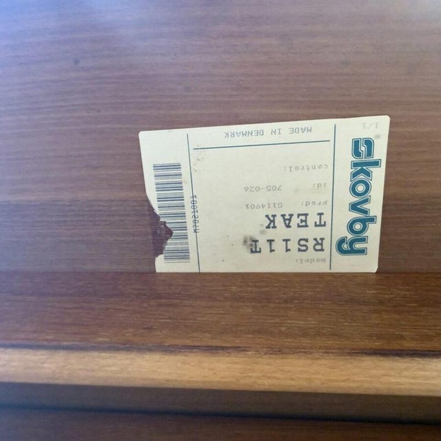 Double Extending Dining Table from Skoby, Denmark, 1960s For Sale - Image 15 of 17
