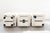 Nut Cube with Wheels and Two Drawers, 1980s, Set of 3 For Sale - Image 3 of 14