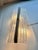 Contemporary Diamanted Rectangular Murano Glass Brunish Wall Sconces - Set of Two For Sale - Image 6 of 7