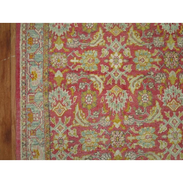 Zabihi Collection Antique Turkish Kula Carpet For Sale In New York - Image 6 of 8