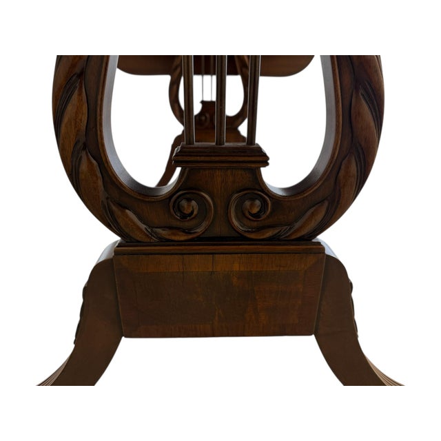 1920s Robert W Irwin Harp Table For Sale - Image 11 of 17