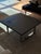 1970s Swabian Oil Shale & Chrome Coffee Table | 10" Ammonite Fossil | Original West German Provenance For Sale - Image 9 of 10