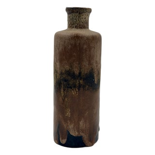Mid-Century Modern West German Fat Lava Vase fom Ruscha Keramik, 1960s For Sale
