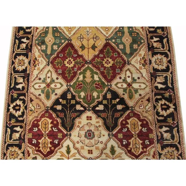 Handwoven Vegetable-Dyed Persian Bakhtiari Runner Rug 3'0" X 13'5" For Sale - Image 4 of 11
