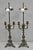 Traditional Late 20th Century Frederick Cooper French Empire Brass Patina Trumpet Candelabra Table Lamp Pair For Sale - Image 3 of 12