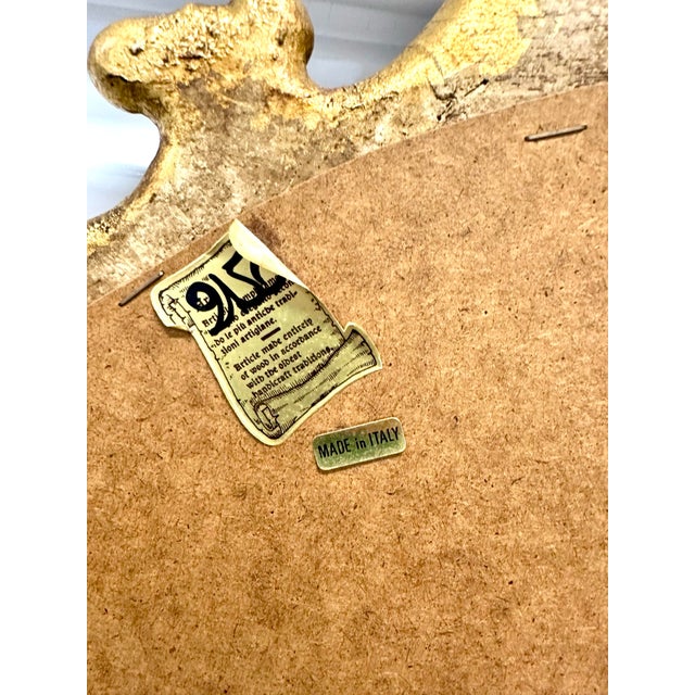 Burgundy Italian Carved Chinoiserie Oxblood Mirror For Sale - Image 8 of 8