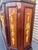 Wood 1960s French Louis XVI Marble Top Cabinet Marquetry Inlay, Gilt Bronze Ormolu, Luxury Accent Cabinet For Sale - Image 7 of 8