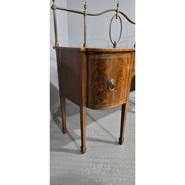 Sheraton Inlaid Sideboard, 1880 For Sale - Image 15 of 18
