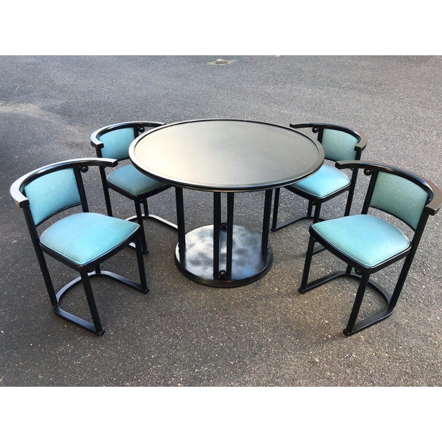 Josef Hoffmann Fledermaus Dining Set Chairish
