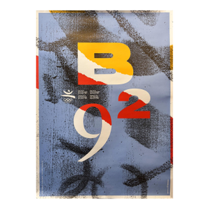 1992 Barcelona Olympic Poster, B 92 - Joseph Maria Mir
