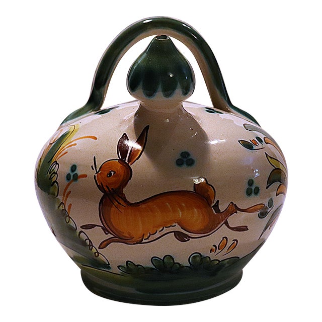 Vintage Botijo Spanish Water Jug For Sale
