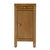 Spritely Home Accent Furniture Nora 12 in. W Rectangular Wood 1 Door Narrow End Table with Pull-Out Tray, Light Natural For Sale - Image 4 of 10